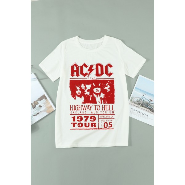 AC/DC 1979 HIGHWAY TO HELL Graphic Tee