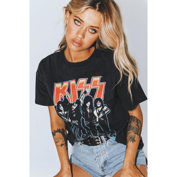 KISS END OF THE ROAD Tee